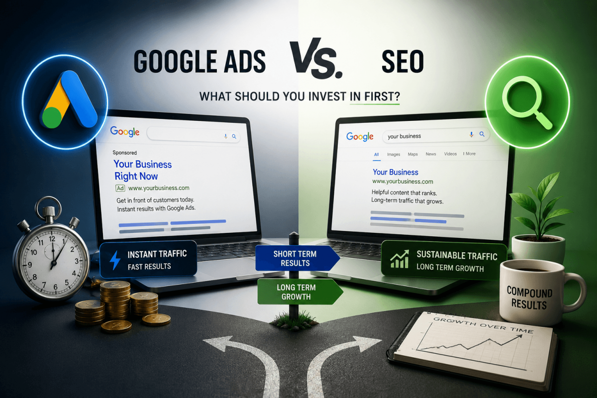 Google Ads vs. SEO: What Should You Invest In First?